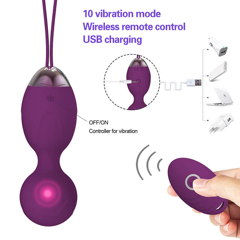 Sex Toys For Women Remote Wireless Vibrating Ben Wa Balls 4