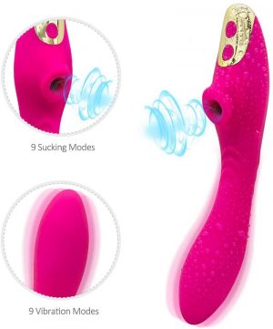 Clit Sucking Vibrator With 9 Vibration & Suction Modes