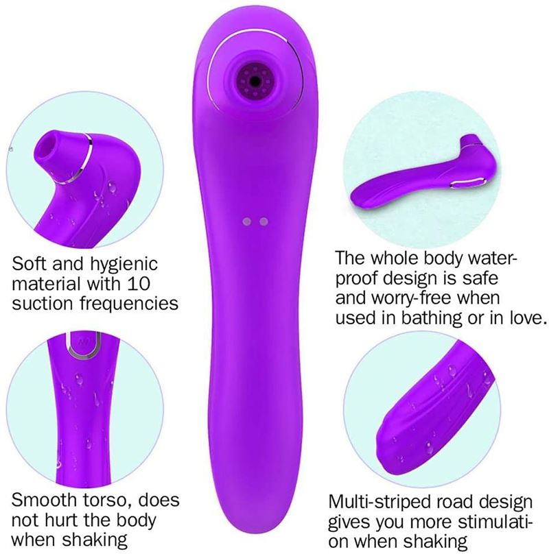 Sex Toys For Women 10 Sucking Vibration Modes Portable Clit Stimulator 16