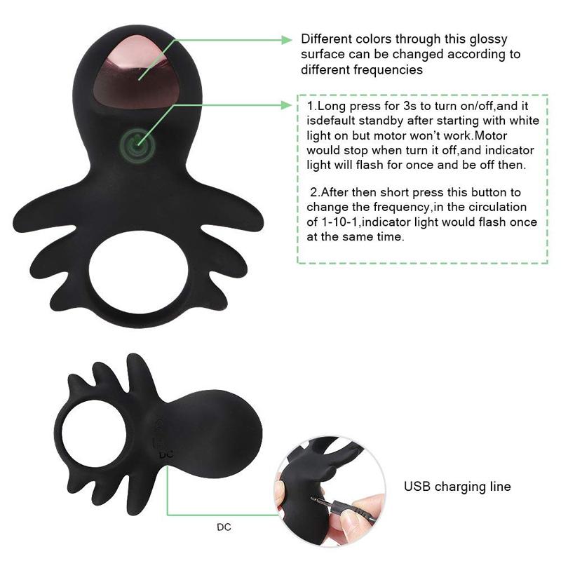 Best Cock Ring Top Rated Vibrating Tiny Cock Ring Silicone Best 6