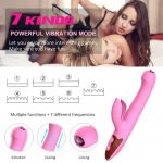 Best Vibrator Double Sided Silent Heating Tongue Clit Vibrator 8