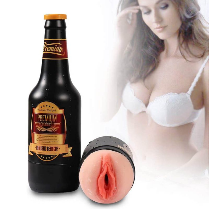 Best Pocket Pussy Beer Bottle Cup Realistic Pocket Pussy 2