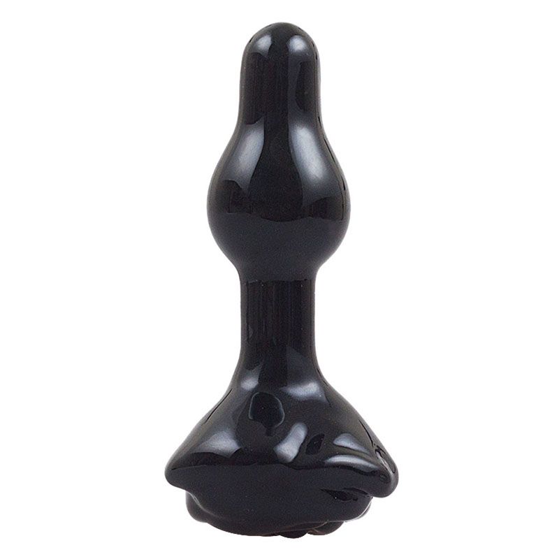 Anal Sex Toys 3.93in Men First Glass Anal Butt Plug Sex Toys 4