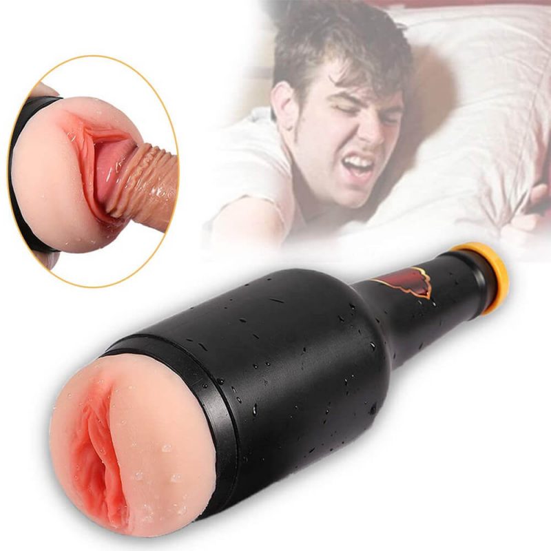 Best Pocket Pussy Beer Bottle Cup Realistic Pocket Pussy 4