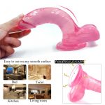 Best Dildo 7.5 Inch Mens Small Suction Cup Dildo 9