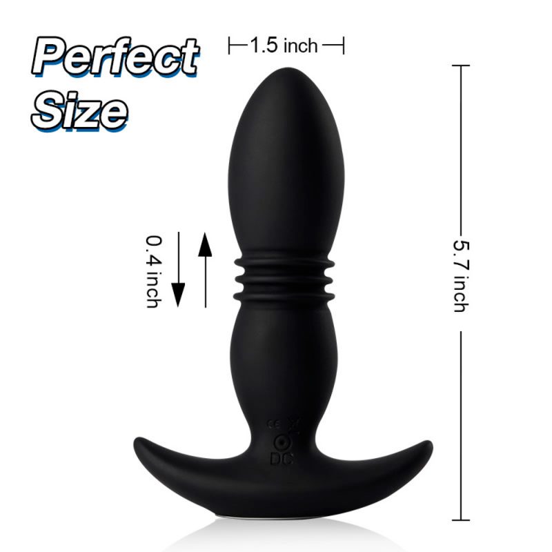 Anal Sex Toys 5.7” Remote Control Automatic Prostate Vibrator 3