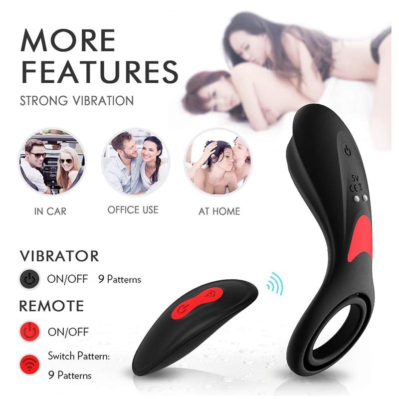 Best Cock Ring Best Rechargeable Remote Cock Ring for Couples 6