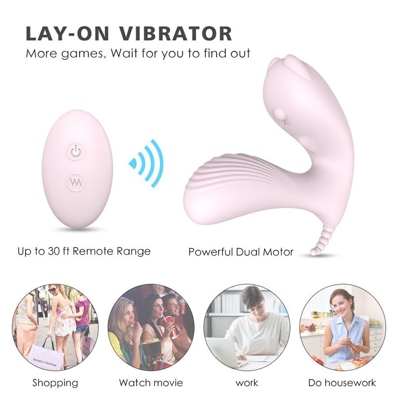 Sex Toys For Women Unisex Butterfly Vibrator With Wireless Remote Control 6