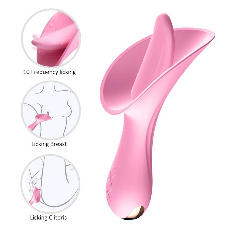 Best Vibrator Top Rated Sexual Tongue Licking Vibrator G Spot 4