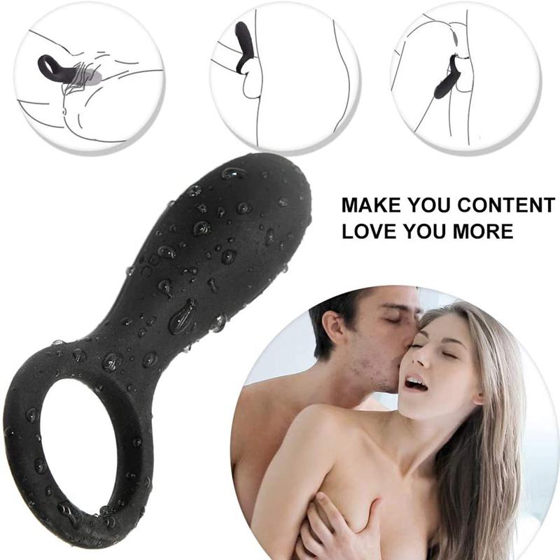 Best Cock Ring Rechargable Elastic Silicon Cock Ring Safe 4