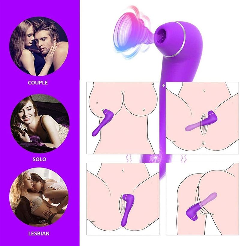Sex Toys For Women 10 Sucking Vibration Modes Portable Clit Stimulator 19