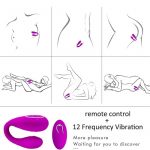 Best Vibrator Remote Silicone U Shaped Vibrator Sex Toy 14