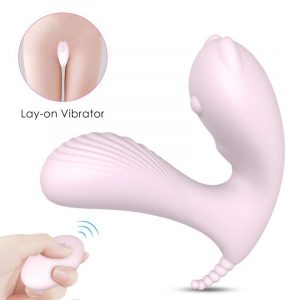 Unisex Butterfly Vibrator With Wireless Remote Control