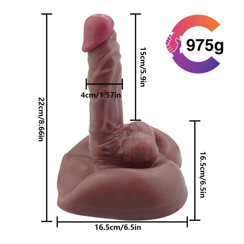 Sex Toys For Women 2.14Lb Male Torso Sex With Big Dildo 3