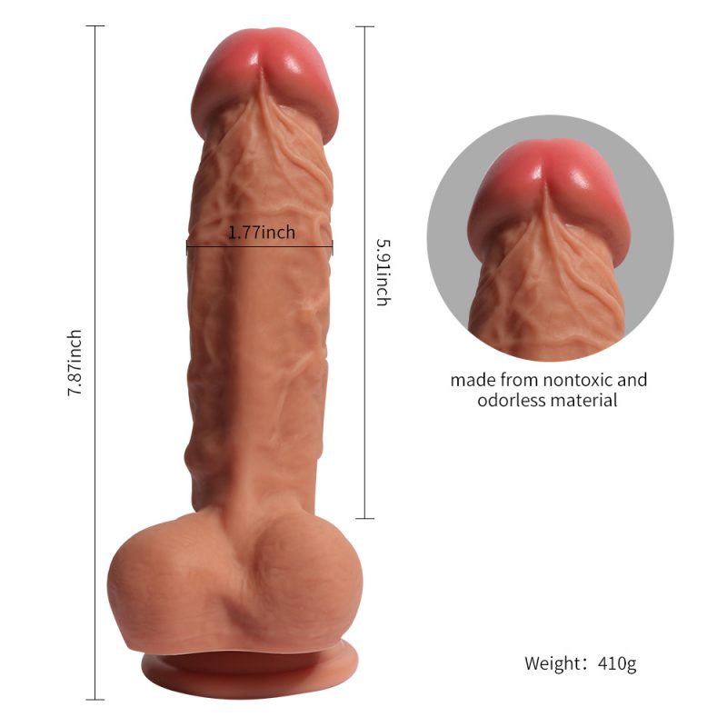 Best Dildo 7.87″ Real Feel Small Silicone Dildo 3