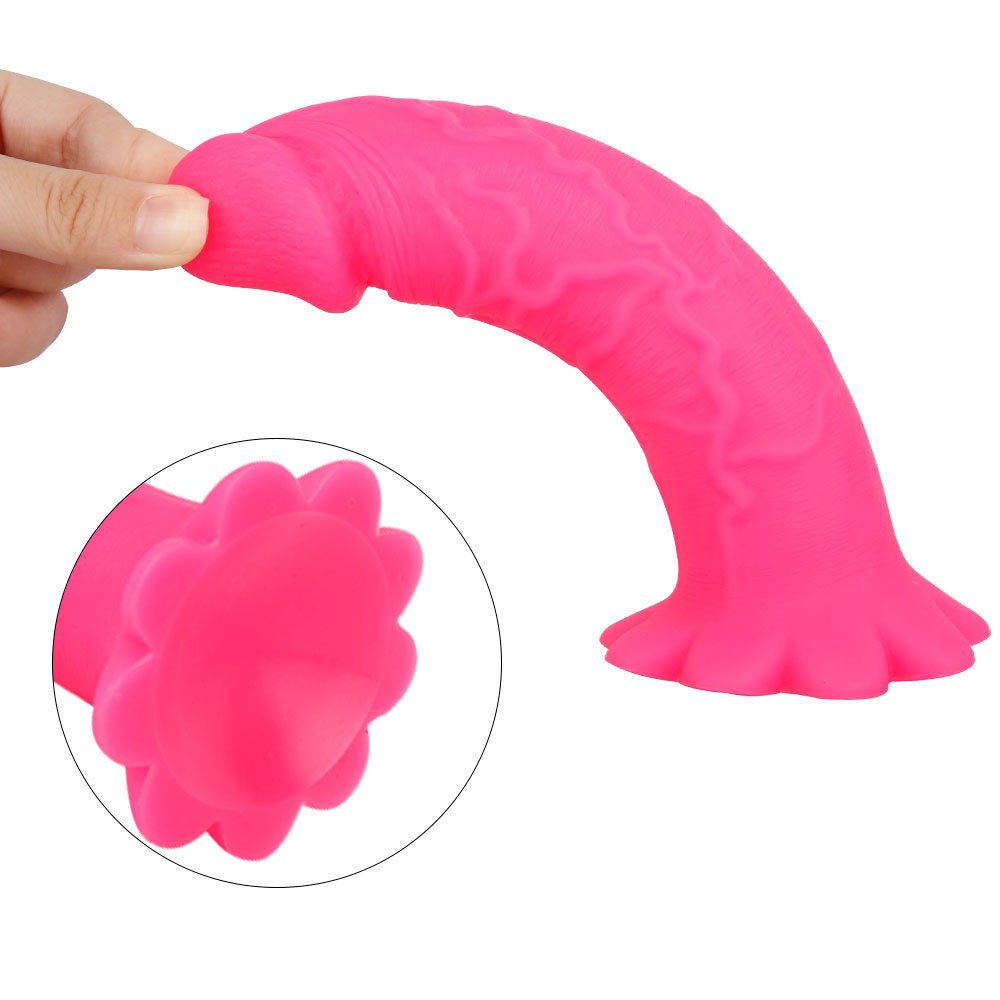 Best Dildo 7.08″ Pink Small Silicone Dildo Anal Toy 14