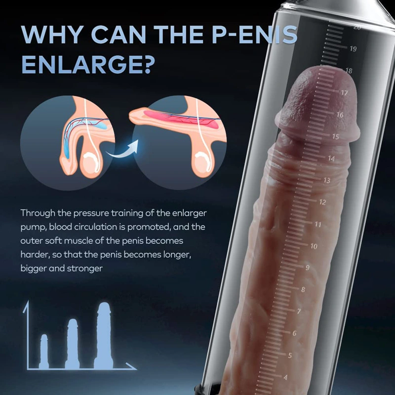 Best Sex Toy For Men 9.00″ Gun Grip Manual Penis Vacuum Pump 19