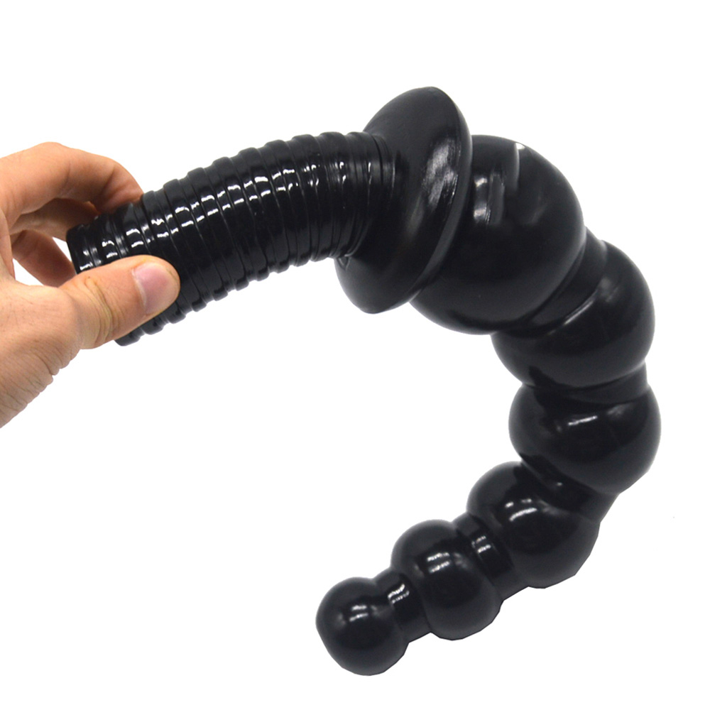 Best Dildo 14.17 ″ Anal Beaded Large Dildo With Grip 22