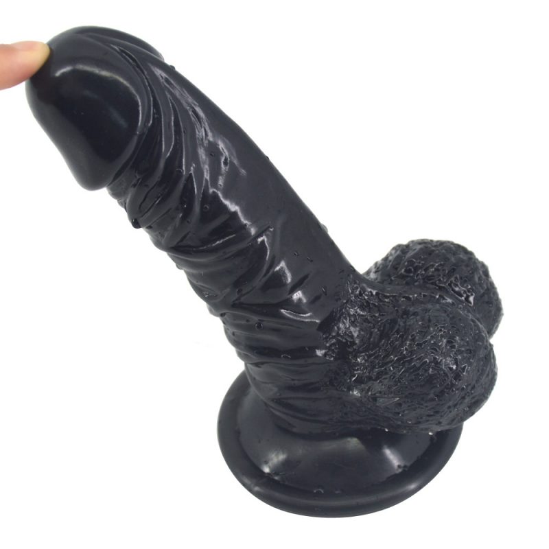 Best Dildo 6.57″ Realistic Anal Dildo With Testicles 6