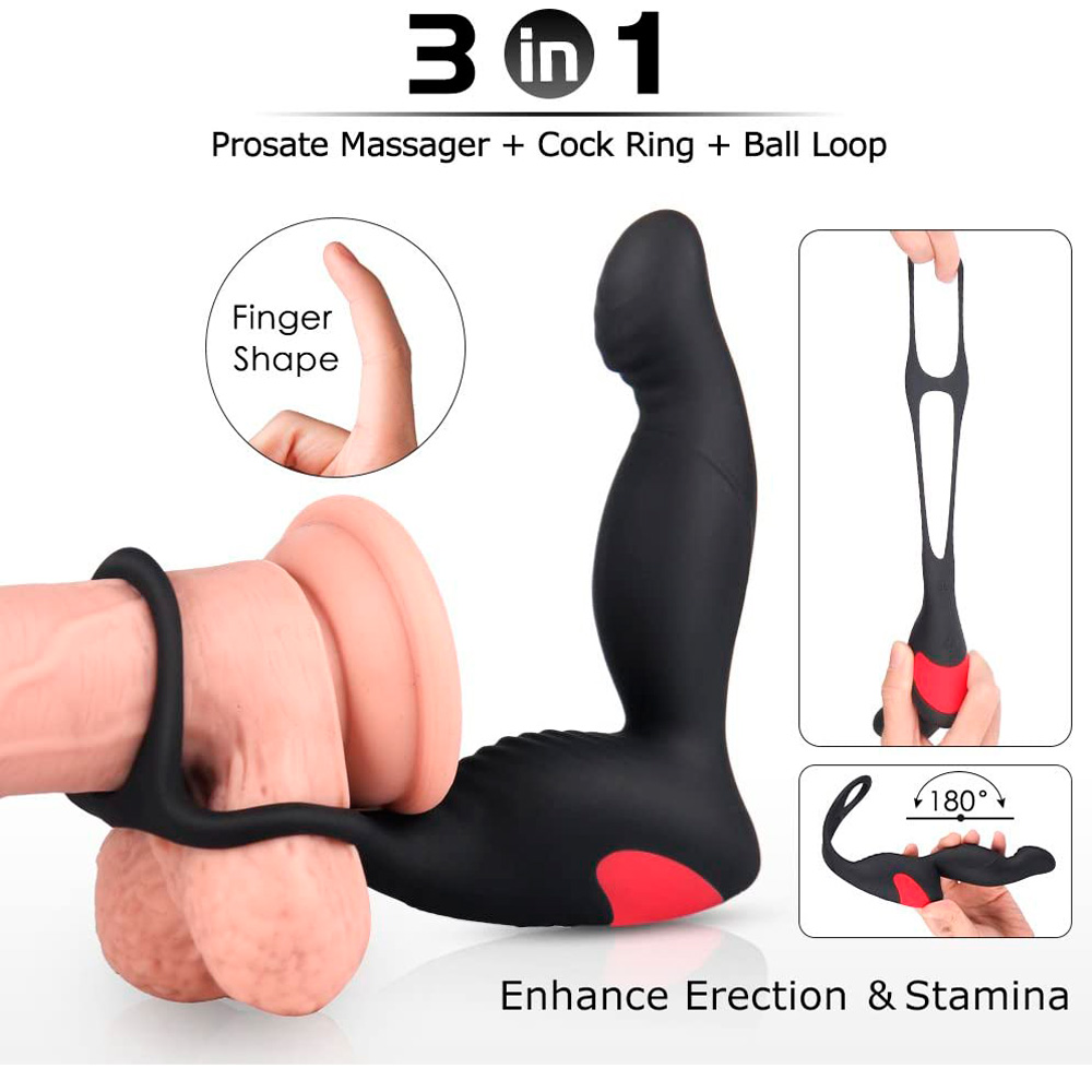 Anal Sex Toys Remote Control Best Male Prostate Vibration Massager 15