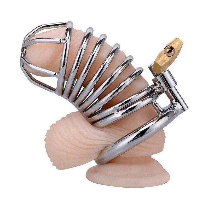 Best Sex Toy For Men High-End Metal Male Chastity Cage Device 4