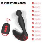 Anal Sex Toys 10 Vibration Heating Function Male Prostate Massager 10