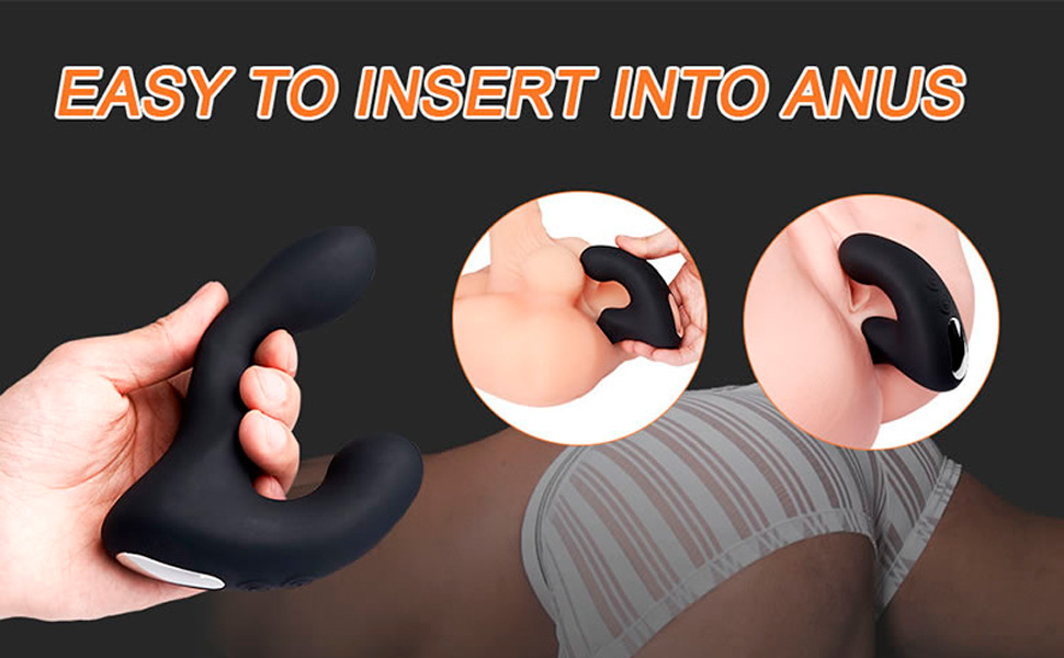 Anal Sex Toys 5.5″  Vibrating Double Motor Prostate Massager 15