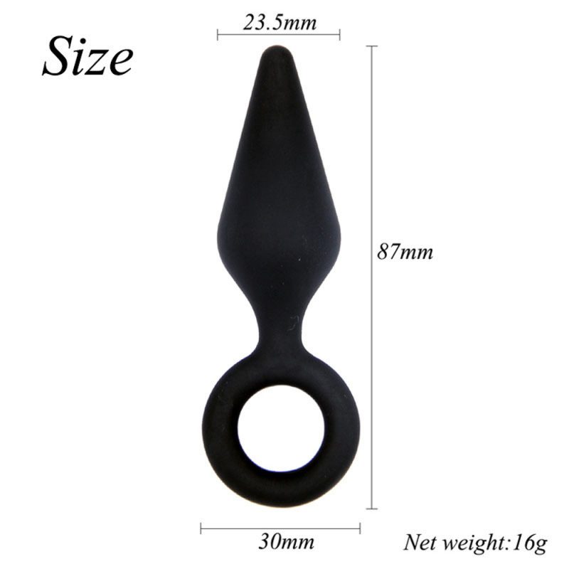Anal Sex Toys 5 Pcs Silicon Butt Plug Set With Different Shapes 5