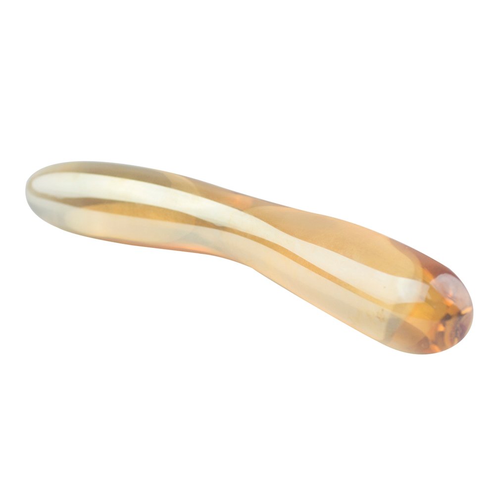 Anal Sex Toys 7.08 ” Glass Butt Plug With Double Head 14