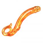 Anal Sex Toys 7.36 ” Glass Butt Plug With Realistic Glans 8