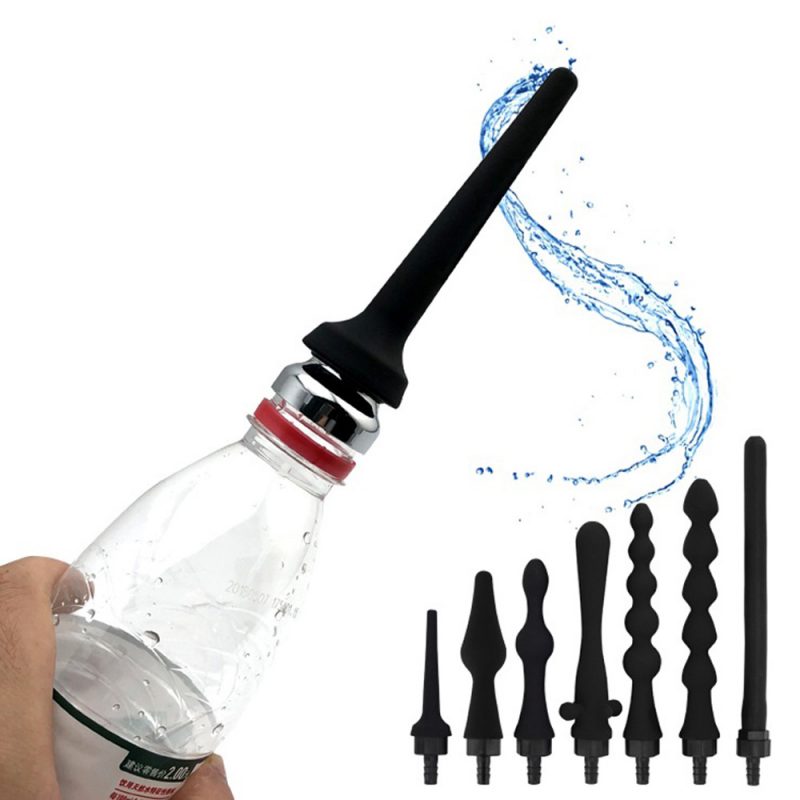 Anal Sex Toys Portable Mineral Water Bottle Anal Cleaner 2