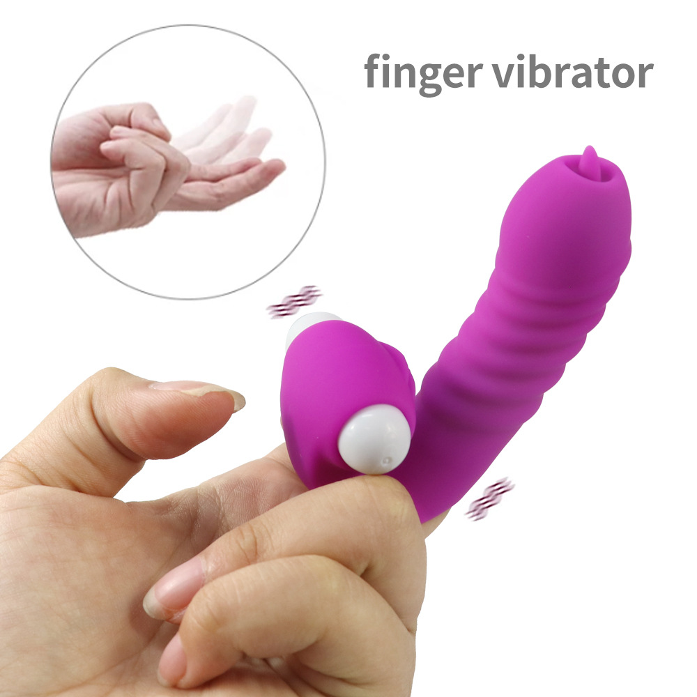Best Vibrator Double Penetration Clit Stimulation Finger Vibrator 15