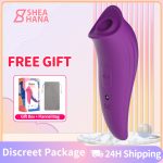 Best Vibrator Silicone Sucking Vibrator Female Sex Toy 9