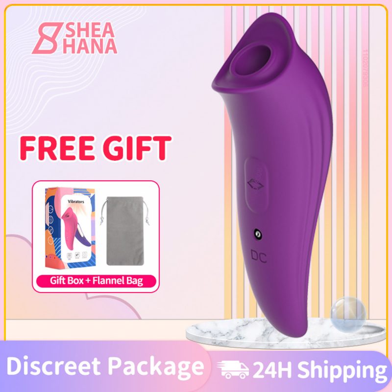 Best Vibrator Silicone Sucking Vibrator Female Sex Toy 4