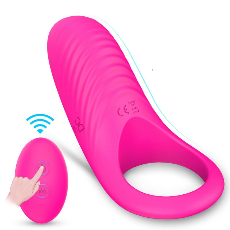 Best Cock Ring 10 Vibration Modes Portable Wearable Remote Controll Cock Ring Vibrator 2