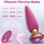 Anal Vibrators 9 Vibration Mode APP Wireless Remote Control 9