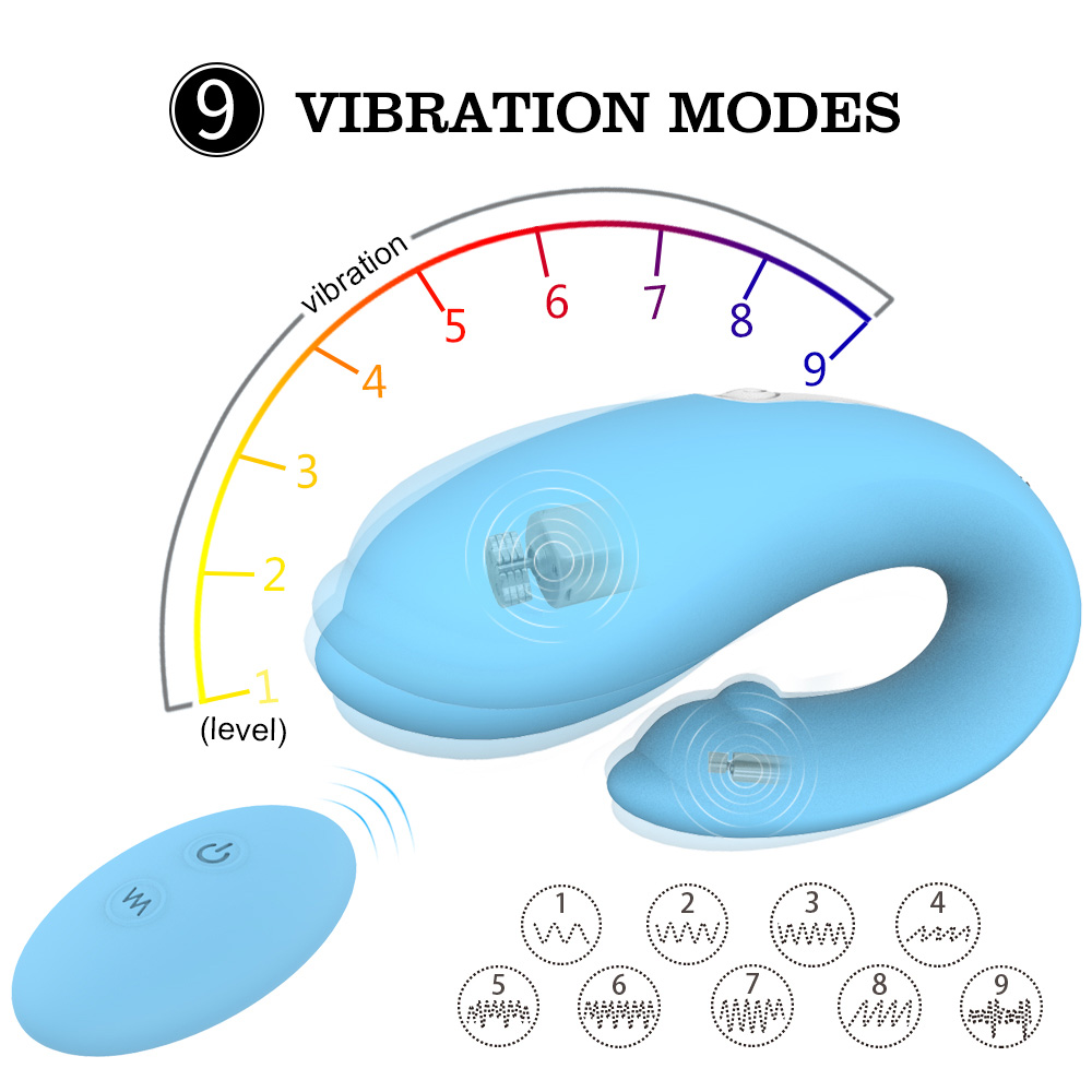 Best Vibrator 9 Vibration Modes Wireless Remote Control P-spot Vibrator 16