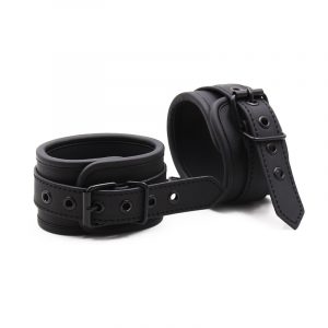 BDSM Cuffs Adjustable Best BDSM Leather Wrist Cuffs 2