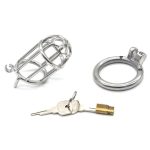 Bondage Sex Toys Sexual Bondage Stainless Steel Chastity Cage For Men 13