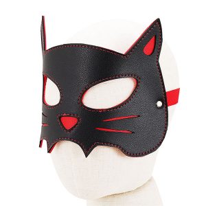 BDSM Masks Sexual Bondage Toys Skin-Friendly BDSM Cat Mask