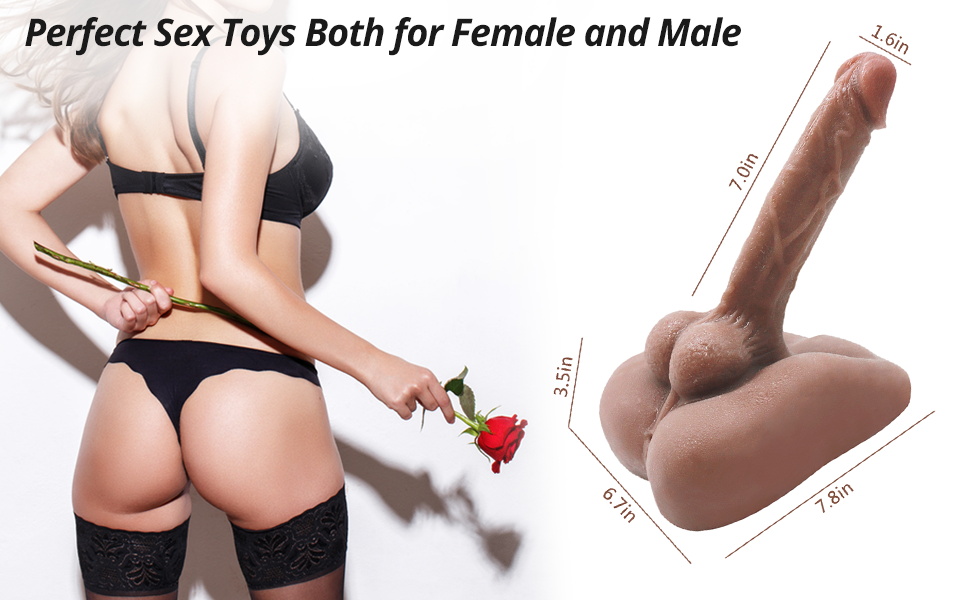 Sex Toys For Women 4 Lb Brown Male Torso Dildo(Bob) 17